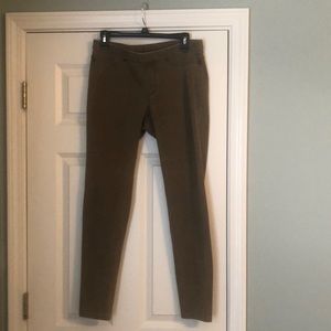Tan leggings, HUE brand